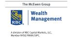 Logo for RBC Wealth Management, McKewen Group